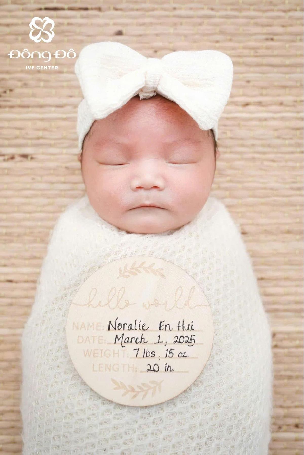 Bệnh nhân đến từ New York, Mỹ thành công IVF tại Việt Nam